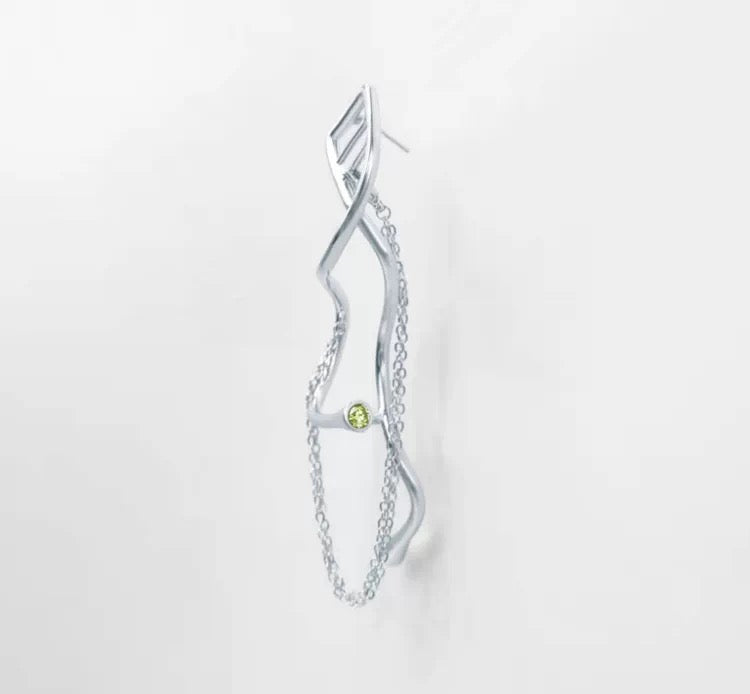 Helix Chain Earring