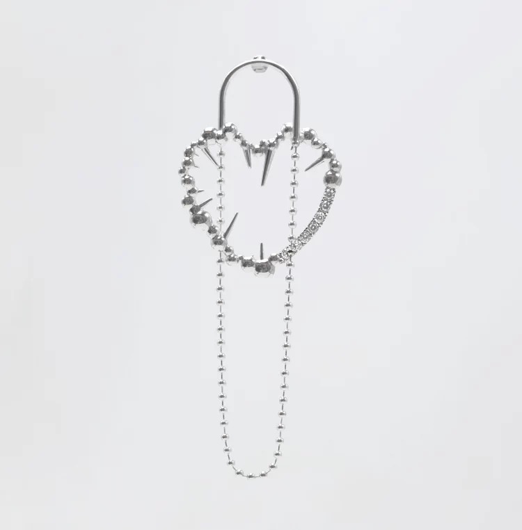 Chain Frame Earring