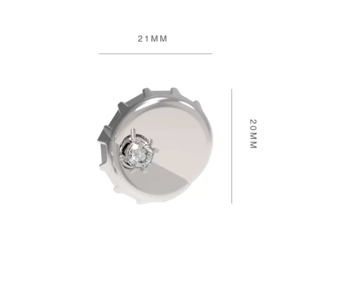 Capsule Stud Earring