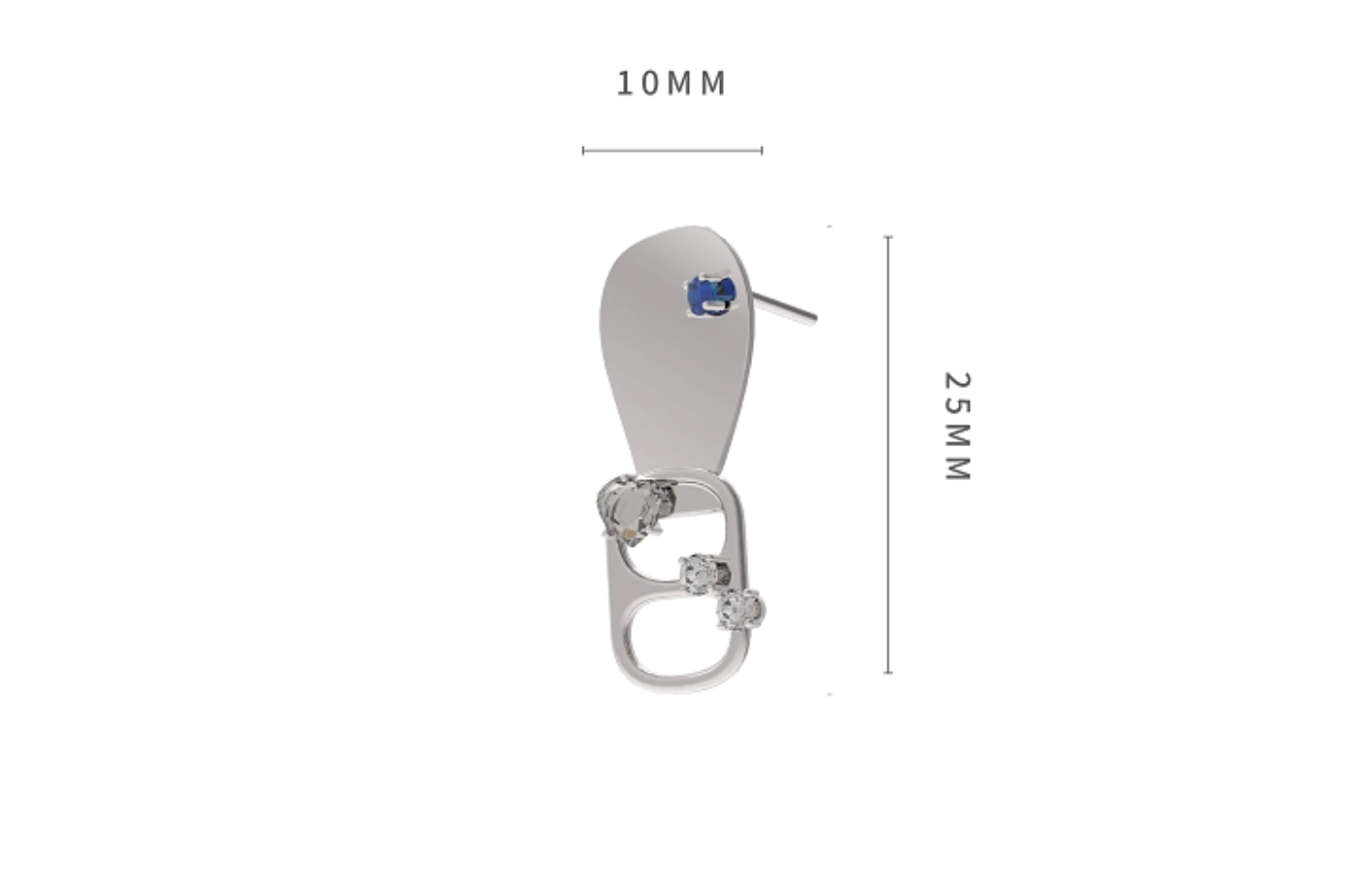 Signal Drop Earring